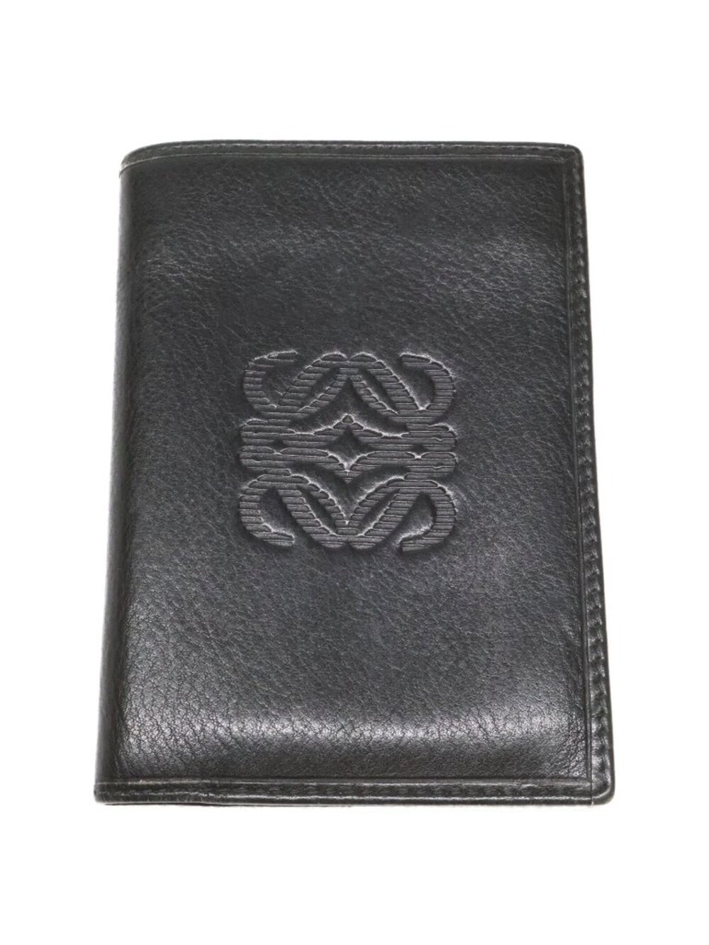 Loewe Leather Anagram Embossed Bifold Wallet